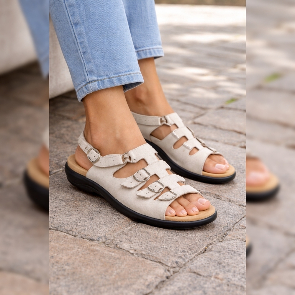 SAS Beige Sandals